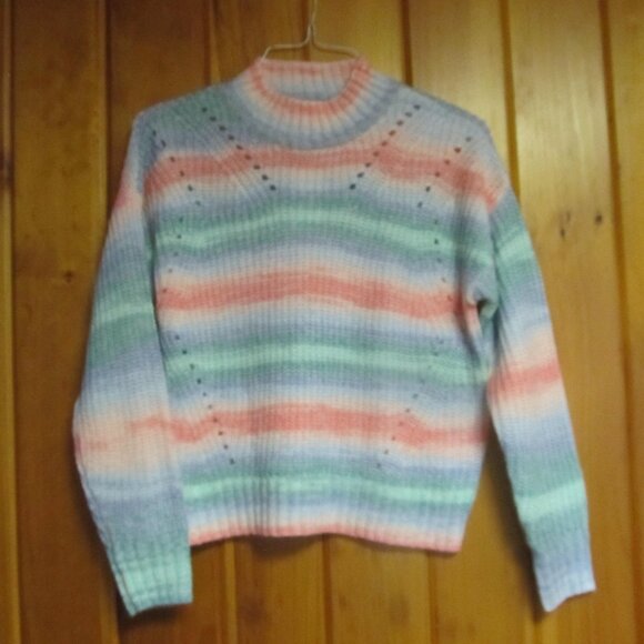 NWT Pastel Sweater sz s New Sweater size Small Crew Neck sweaters Giftable - Picture 3 of 6